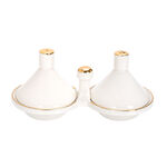 La Mesa  Salt & Pepper 2 Pieces Set Gold Plated image number 1