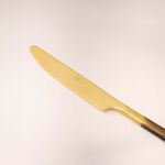 La Mesa gold plated + black finished stainless steel cutlery set 20 pc image number 5
