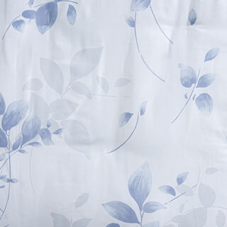 Cottage 6pc pretty leaves lavender super king comforter set 250*260cm