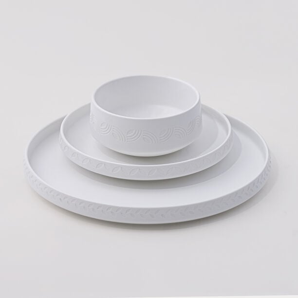 Pearl Collection La Mesa Dinner Set with Pattern, 18 Pieces image number 0