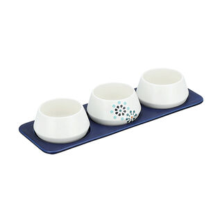 Oumq 4 Pieces Nuts Bowl Set