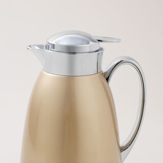 Dallaty champagne gold steel vacuum flask