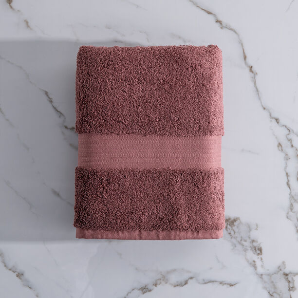 Boutique Blanche Dark Pink Egyptian Cotton Hand Towel, 50*90 Cm image number 0