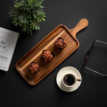 Alberto Acacia Serving Tray W/Handle L:40 * W:14 Cm image number 0