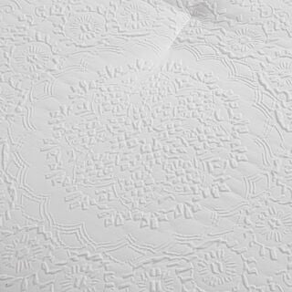 كوتاج طقم لحاف مزخرف 6 قطع سوبر كينج 260*250سم، بيج