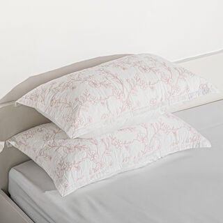 بوتيك بلانش طقم لحاف كينج قطن 3 قطع 250*240سم، أبيض