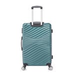 Travel vision durable ABS 4 pcs luggage set, dark green image number 7