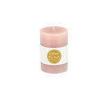 Pillar Candle Rustic Pink image number 0