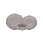 La Mesa grey stoneware 18 pc Dinner set image number 2