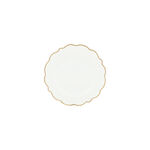La Mesa gold bone porcelain dinner set 47 pcs image number 3