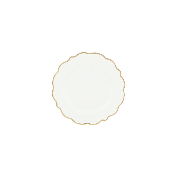 La Mesa gold bone porcelain dinner set 47 pcs image number 3