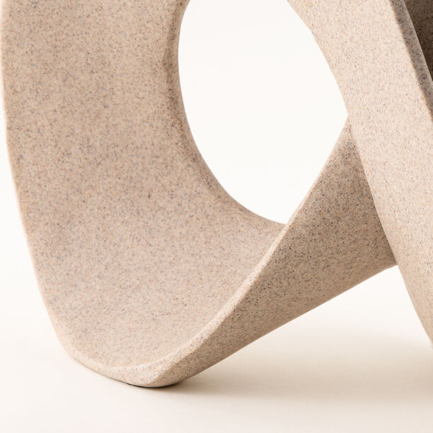 هومز قطعة ديكور جاز ريزن 25*21*26سم، بيج image number 4