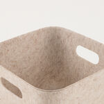 هومز صندوق تخزين، أبيض مكسور 25*25*18 سم image number 4