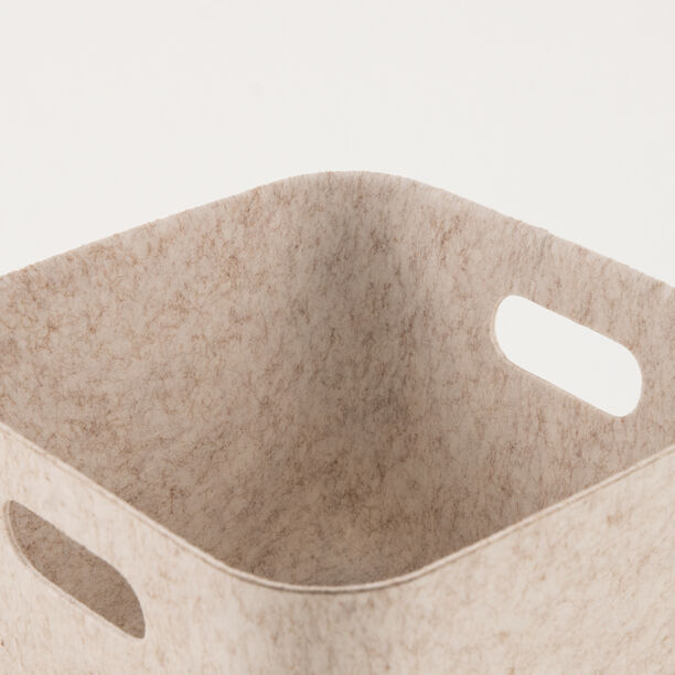 هومز صندوق تخزين، أبيض مكسور 25*25*18 سم image number 4