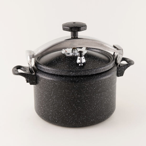 Alberto Granite Pressure Cooker Black 9L image number 0