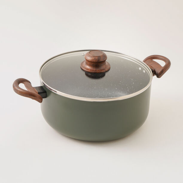 Alberto green granite cookware set, 12 pieces image number 1