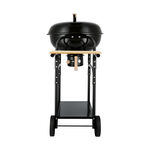 18" trolley kettle grill in black image number 7