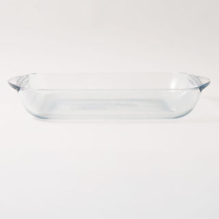 Anchor hocking clear glass baking dish 3.78ltr
