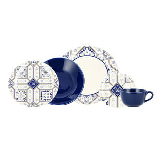 Rio Azulejo 20 Pcs Dinner Set
