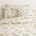 كوتاج طقم لحاف سرير ميكروفايبر 6 قطع سوبر كينج بطبعة زهور صيفية، 250*260سم image number 1