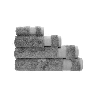 100% egyptian cotton hand towel, gray 50*100 cm