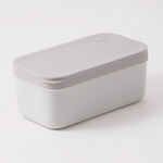 ألبرتو قالب مكعبات ثلج سيليكون 186 مكعب 22.1*11.9*9.4سم، رمادي image number 0