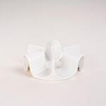 Dallaty porcelain white pot warmer 14*14*4.7 cm image number 1