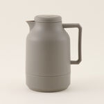 دلتي دلة شاي بلاستيك 1 لتر، رمادي image number 0