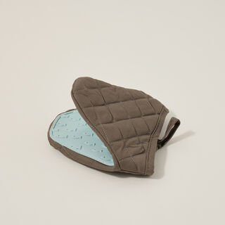 Alberto Cotton & Silicone Holder Heat Resistant Brown & Blue