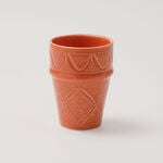 Dallaty Moroccan Tea Cup Dark Orange, 6 Pieces image number 1