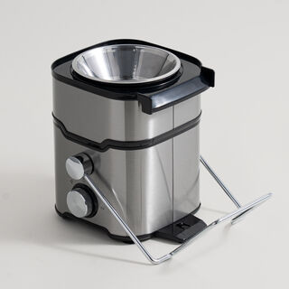 Alberto stainless steel juicer extractor 400ml, 400w, black