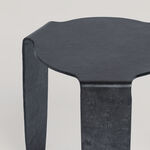 Homez Metal Side Table, Black 45*45*45 Cm image number 1