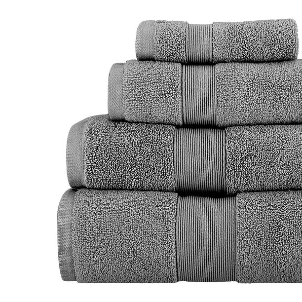 Ultra Soft Hand Towel 50*100Cm Gray image number 3