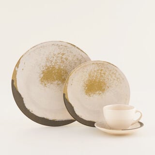 لا ميسا طقم سفرة 16 قطعة فخار متعدد الألوان