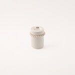 Selah collection off white ceramic oud burner 13*13*17 cm image number 0