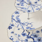 La Mesa Flwr 3 Tiers Cake Stand Blue image number 2