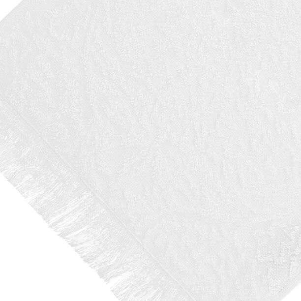 Luxury Jacquard Face Towel White 100% Cotton 30*30 cm image number 2