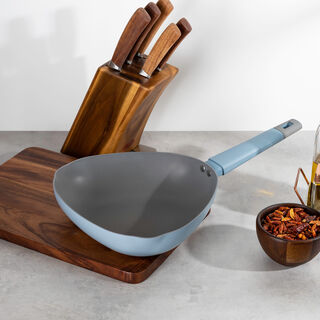 Alberto Non Stick Fry Pan Blue Color