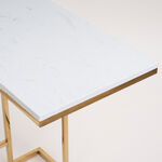 طاولة جانبية من الرخام image number 5