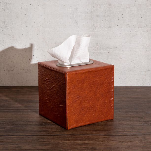 Leather Tissue Box image number 2
