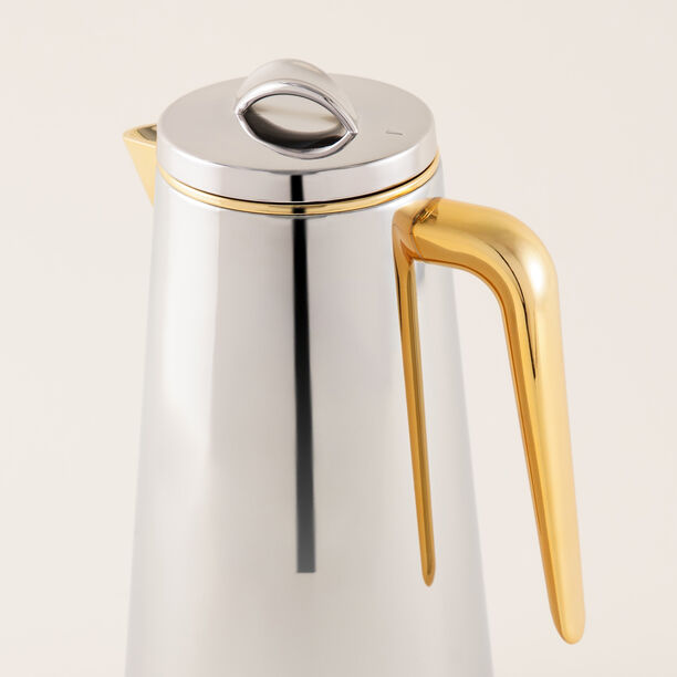 Dallaty Eve Set Of 2 Steel Thermos Chrome & Gold image number 3