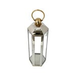 Lantern Stainless Steel Silver & Gold image number 2