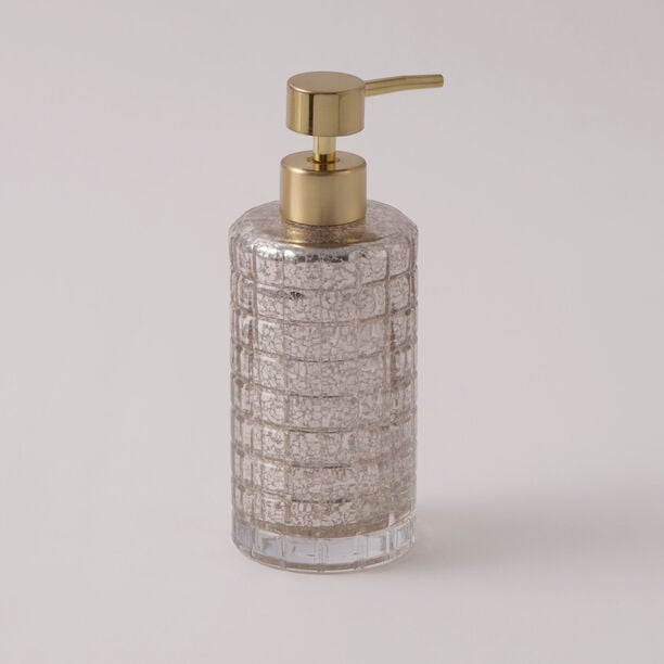 هومز طقم اكسسوارات حمام 3 قطع زجاج، ذهبي image number 1