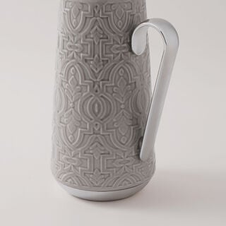 دلتي دلة بورسلان، رمادي 1 لتر