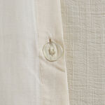 Boutique blanche cotton duvet set of 3pcs, beige, 220*260cm image number 7