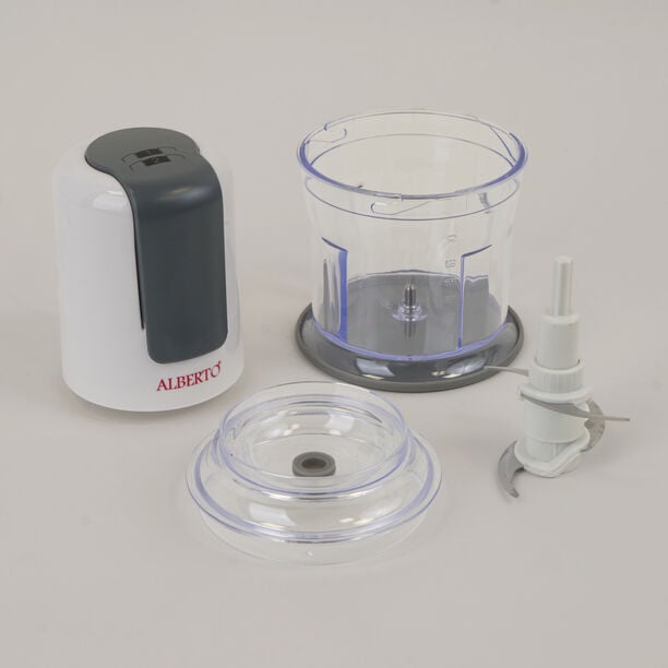 Alberto electric chopper 500ml, 400w, 2 speeds, white image number 3