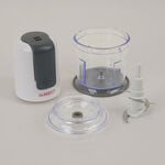 Alberto electric chopper 500ml, 400w, 2 speeds, white image number 3