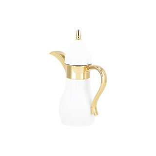Dallaty mini vacuum flask white/gold 300 ml