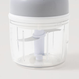 Alberto mini electric chopper 230ml, stainless steel, grey