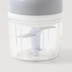 Alberto mini electric chopper 230ml, stainless steel, grey image number 2
